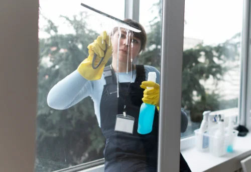 Nettoyage de vitres intérieures et extérieures à Boulaur